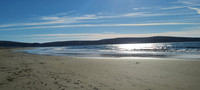 Dillon Beach toward  Point Reyes over Tomales Bay