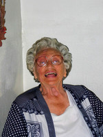 Mom at 25 Madrid ST. She liked San Francisco. She said it was more like a European city
