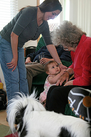 mostly Mom, Madison and Cindi with Rocky Tail