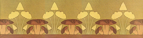 1930ies Mushroom Border