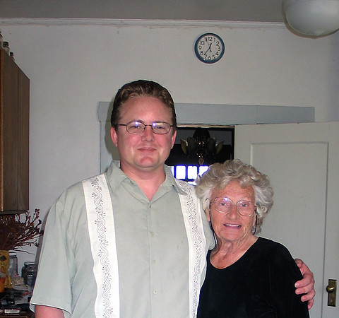 My son Klee and His Oma Tesi
