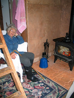 Mom at the Cabin in Elk