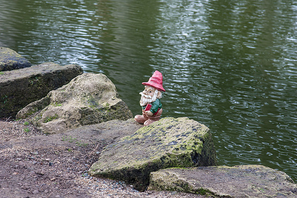 World traveling gnome
